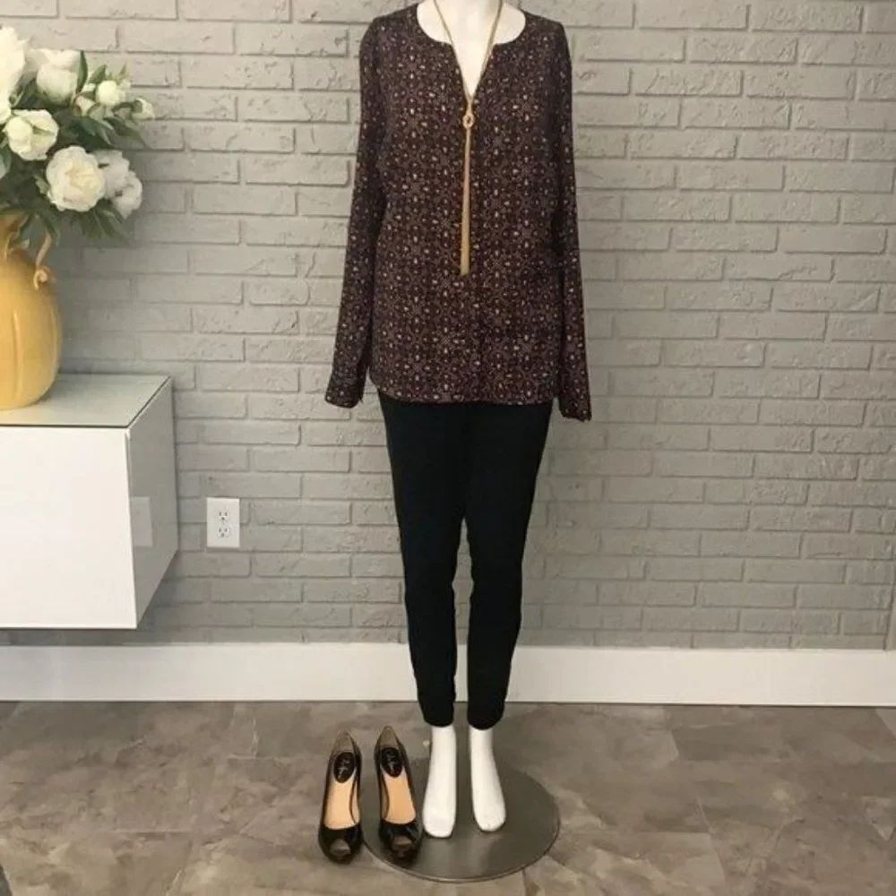Croft & Barrow Button Down Blouse Size 2X